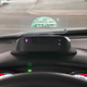 When you’re sitting behind the wheel, the Navdy’s map and UI fills its entire, six-inch wide see-through display.